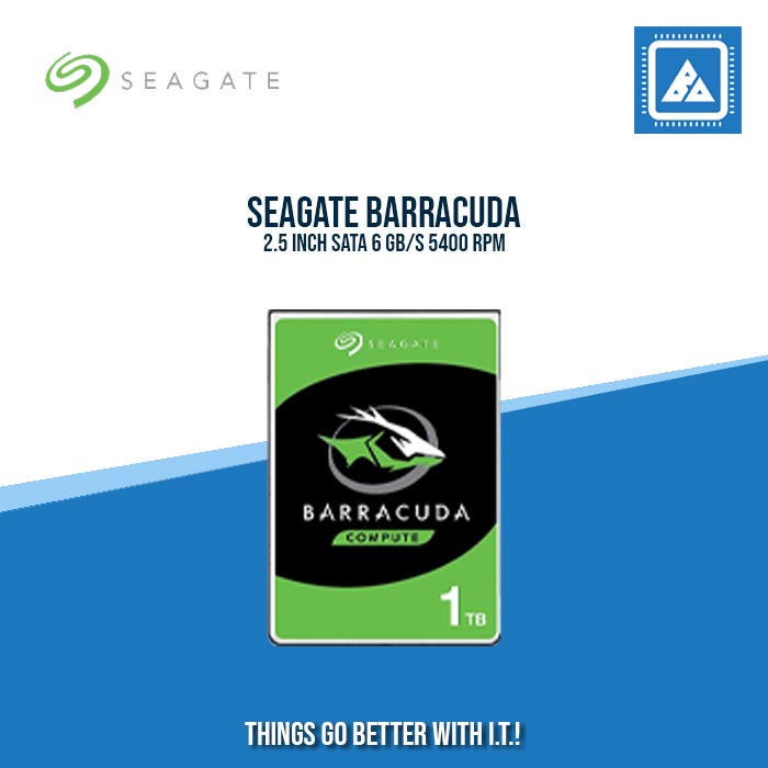 SEAGATE BARRACUDA 2.5" SATA 6GB/S 5400RPM