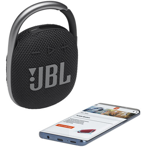 JBL CLIP4 PORTABLE BLUETOOTH SPEAKER (BLACK) – BlueArm Computer Store
