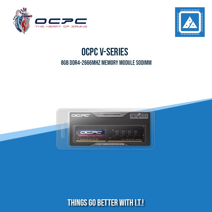 OCPC V-SERIES 8GB DDR4-2666MHZ MEMORY MODULE SODIMM|MEMORY MODULE