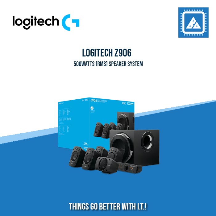 LOGITECH Z906 500WATTS (RMS) SPEAKER SYSTEM
