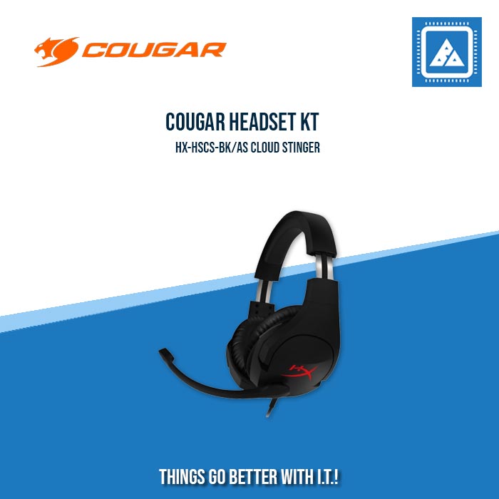 COUGAR HEADSET KT HX-HSCS-BK/AS CLOUD STINGER