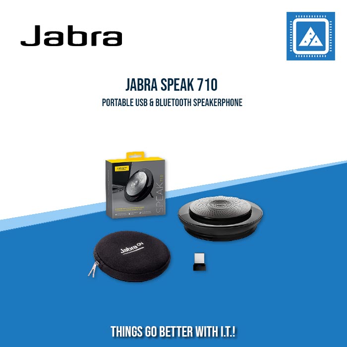 JABRA SPEAK 710 PORTABLE USB & BLUETOOTH SPEAKERPHONE