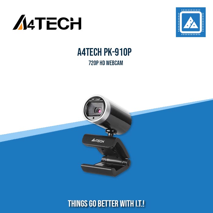 A4TECH PK-910P 720P HD WEBCAM – BlueArm Computer Store
