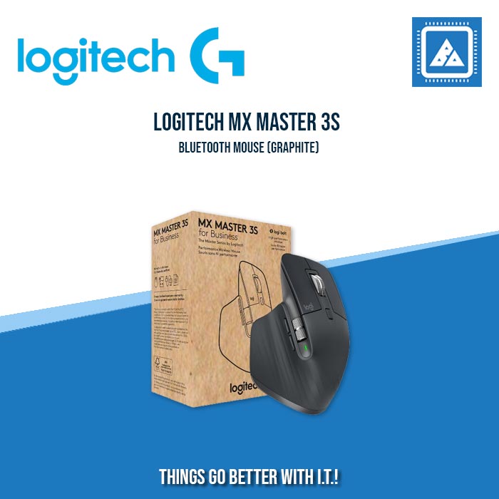 LOGITECH MX MASTER 3S BLUETOOTH MOUSE (GRAPHITE)
