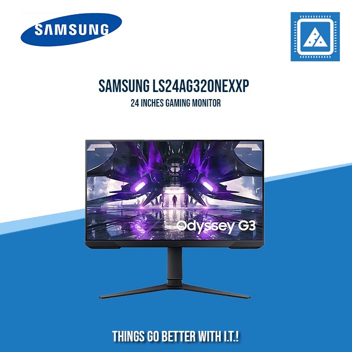 SAMSUNG ODYSSEY G3 LS24AG320NEXXP 24" FULL HD 165 1MS GAMING MONITOR