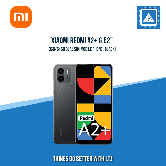 XIAOMI REDMI A2+ 6.52" 3GB/64GB DUAL SIM MOBILE PHONE