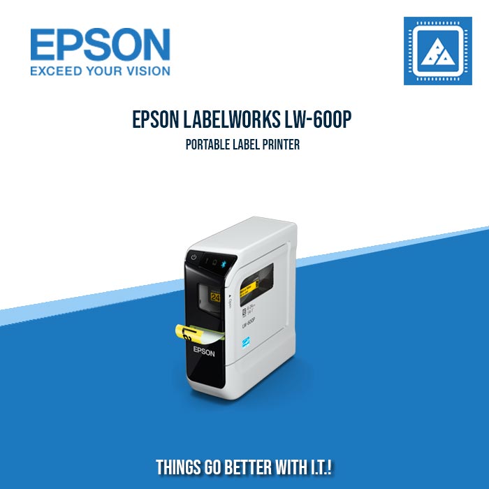EPSON LABELWORKS LW600P PORTABLE LABEL PRINTER BlueArm Computer Store