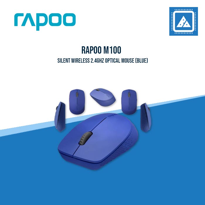 RAPOO M100 SILENT WIRELESS 2.4GHZ OPTICAL MOUSE