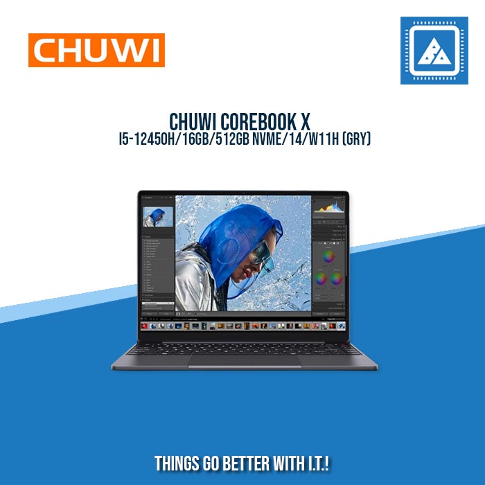 CHUWI COREBOOK X I5-12450H/16GB/512GB NVME/14/W11H / BEST FOR STUDENT LAPTOPS