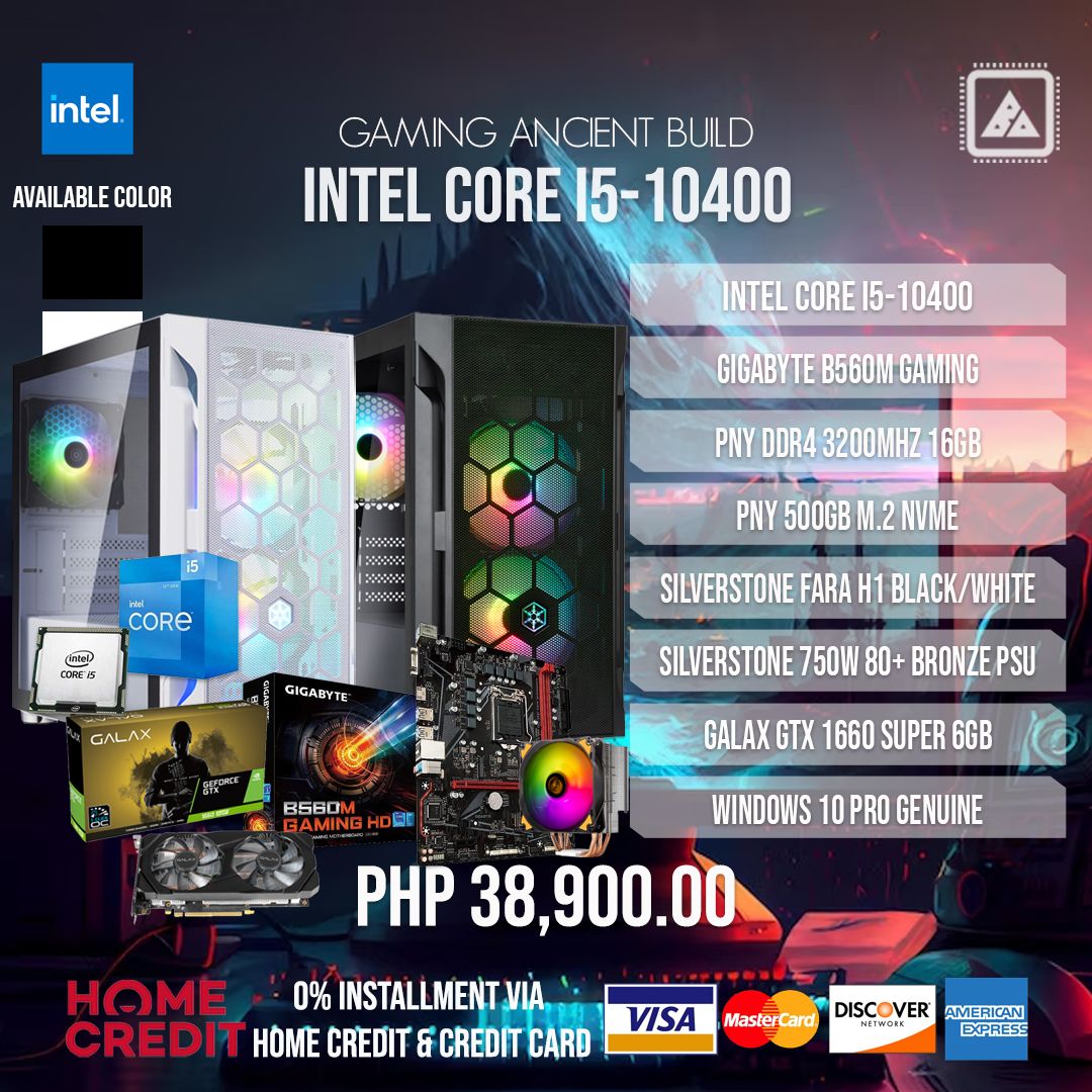 INTEL CORE I5-10400 | UNLEASH YOUR PRODUCTIVITY AND GAMING POTENTIAL