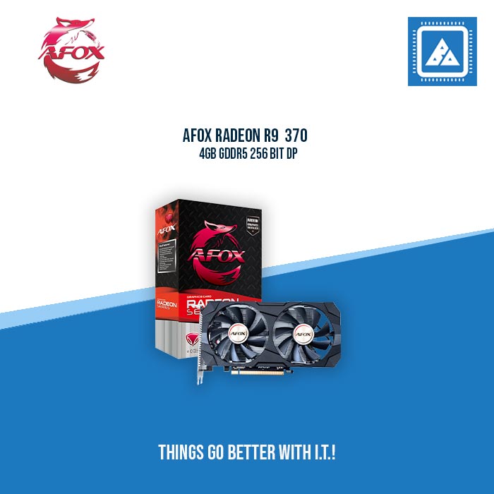 AFOX RADEON R9 370 4GB GDDR5 256 BIT DP – BlueArm Computer Store