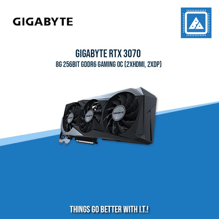GIGABYTE RTX 3070 8G 256BIT GDDR6 GAMING OC (2XHDMI, 2XDP