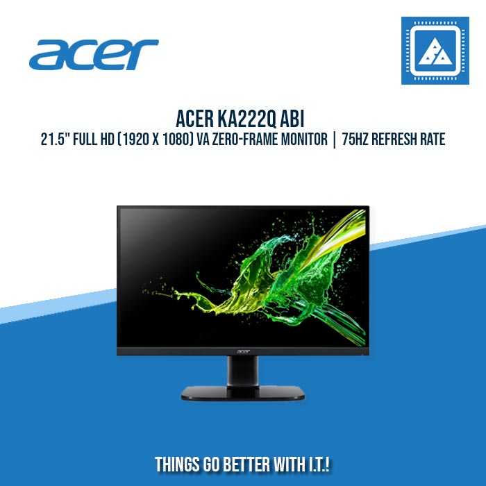 ACER MONITOR KA222Q 21.5" LED HBI VGA HDMI