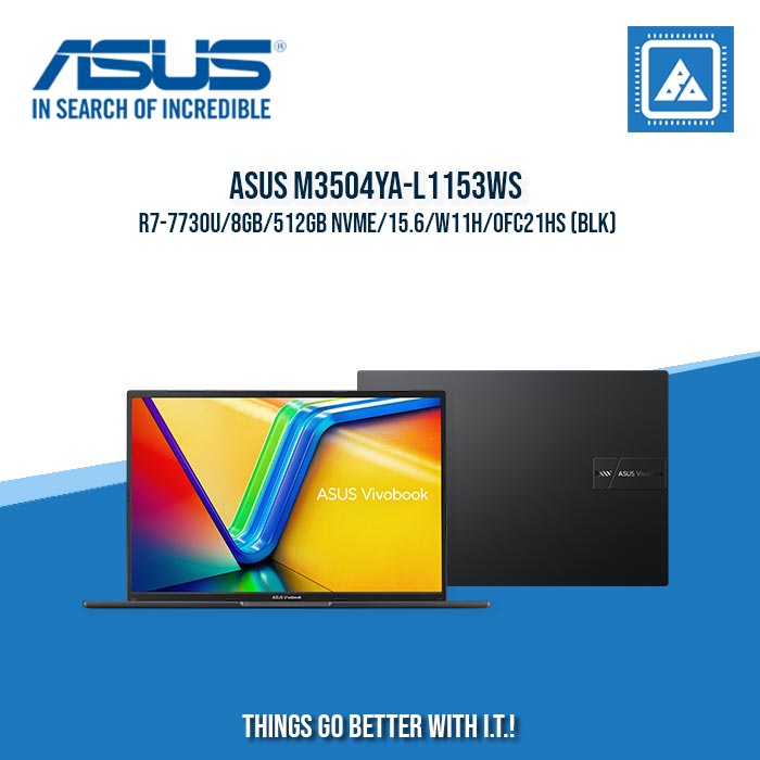 ASUS M3504YA-L1153WS R7-7730U/8GB/512GB NVME | BEST FOR STUDENTS AND FREELANCERS LAPTOP