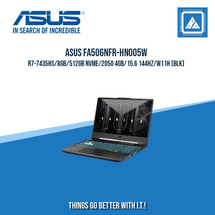 ASUS TUF GAMING FA506NFR-HN005W R7-7435HS/8GB/512GB NVME/2050 4GB