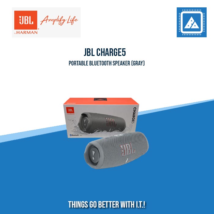 JBL CHARGE5 PORTABLE BLUETOOTH SPEAKER BLUE|BLACK|GRAY|SQUAD CAMO