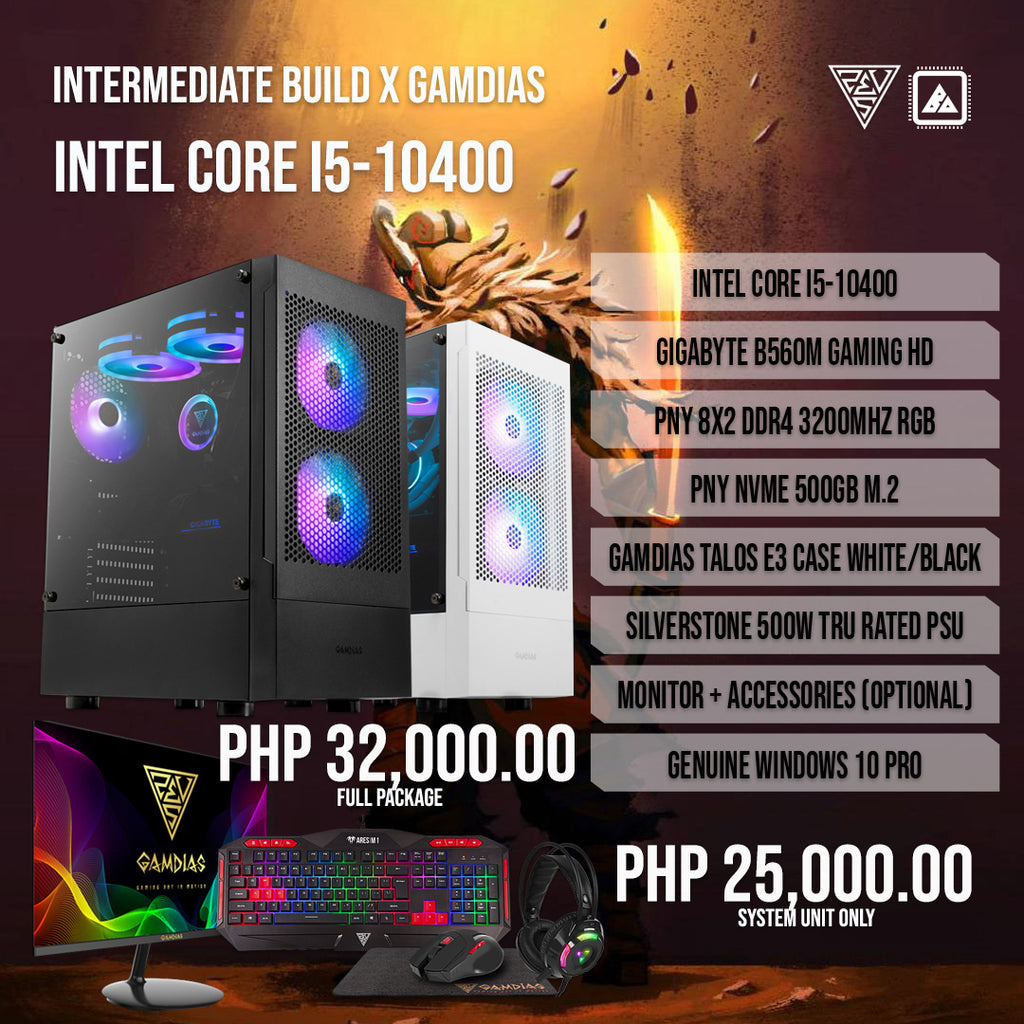 INTEL CORE I5-10400 INTERMEDIATE BUILD V.4