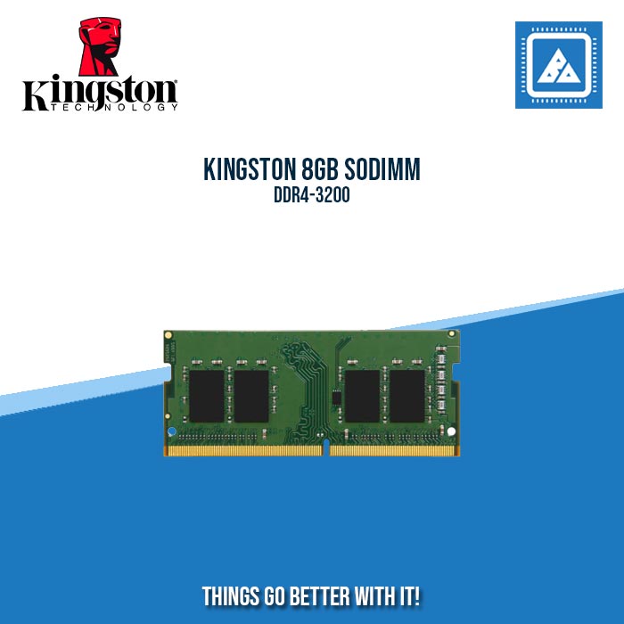 KINGSTON 8GB DDR4-3200 SODIMM KVR32S22S6 – BlueArm Computer Store