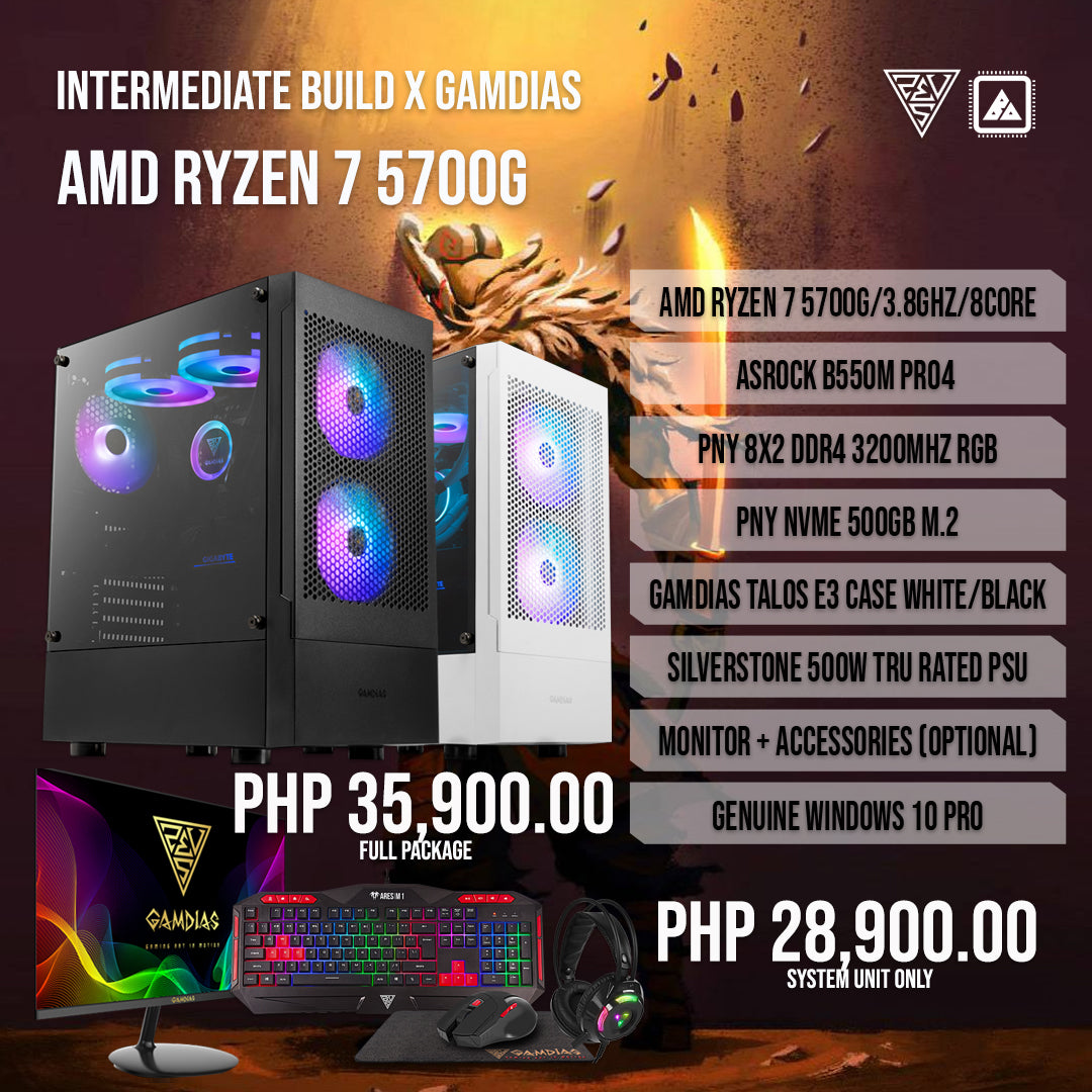 AMD Ryzen 7 5700G Intermediate Build V.4