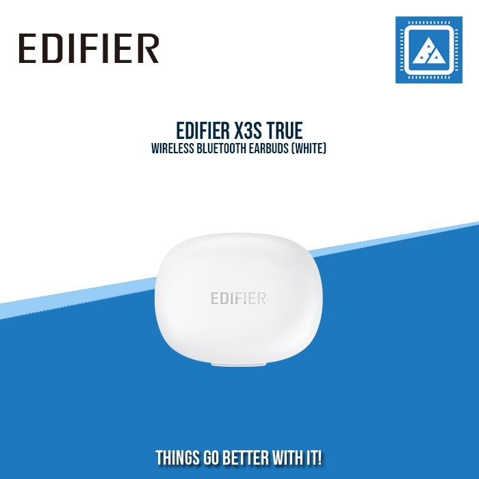 EDIFIER X3S TRUE WIRELESS BLUETOOTH EARBUDS (BLACK)