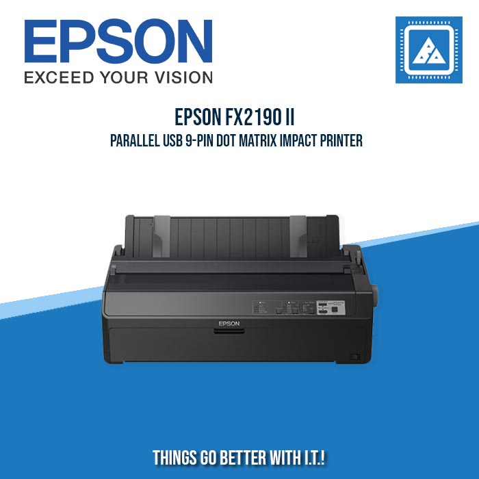 EPSON FX2190 II PARALLEL USB 9-PIN DOT MATRIX IMPACT PRINTER
