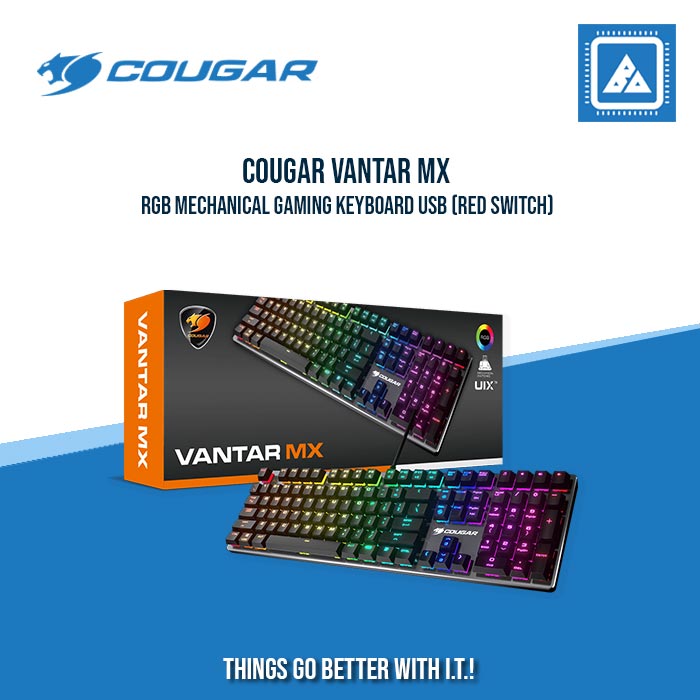 COUGAR VANTAR MX MECHANICAL GAMING KEYBOARD RED SWITCH