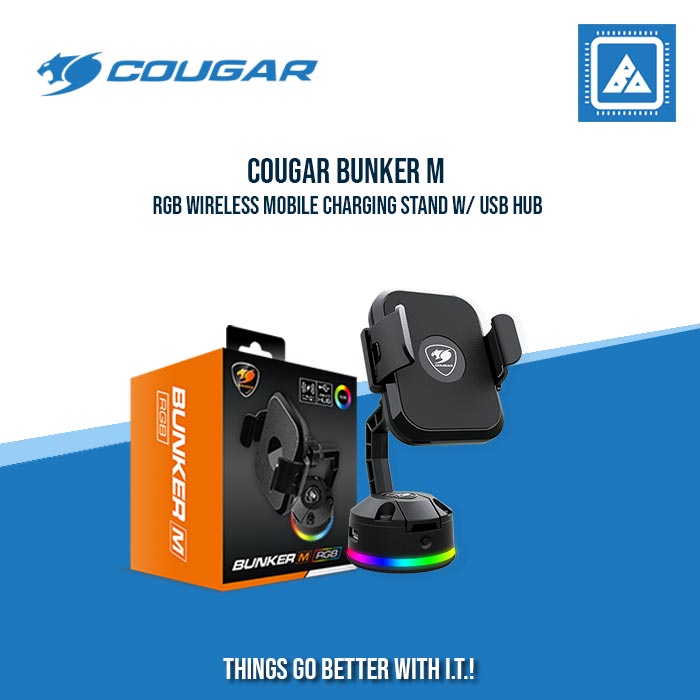 COUGAR BUNKER M RGB WIRELESS PHONE CHARGER – BlueArm Computer Store