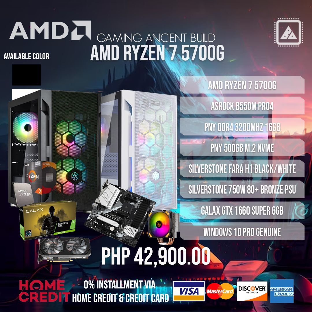 AMD RYZEN 7 5700G | UNLEASHING THE POWER OF A HIGH-PERFORMANCE PC BUILD