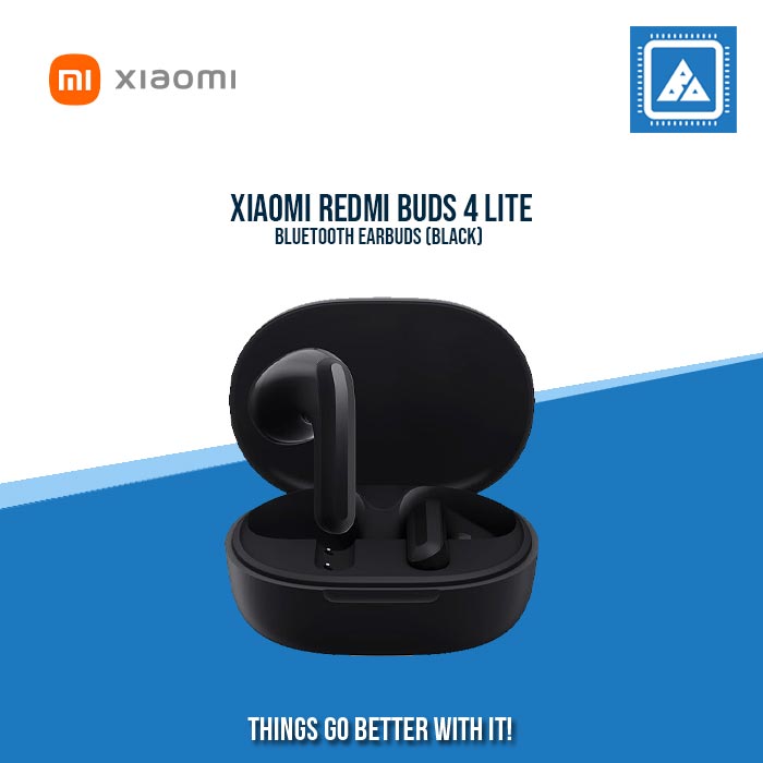 XIAOMI REDMI BUDS 4 LITE BLUETOOTH EARBUDS (BLACK)
