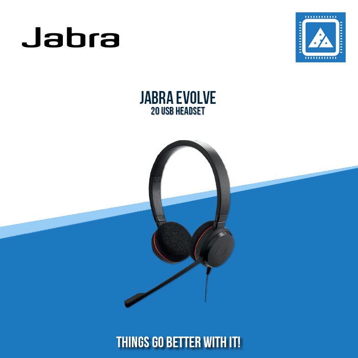 JABRA EVOLVE 20 USB HEADSET – BlueArm Computer Store