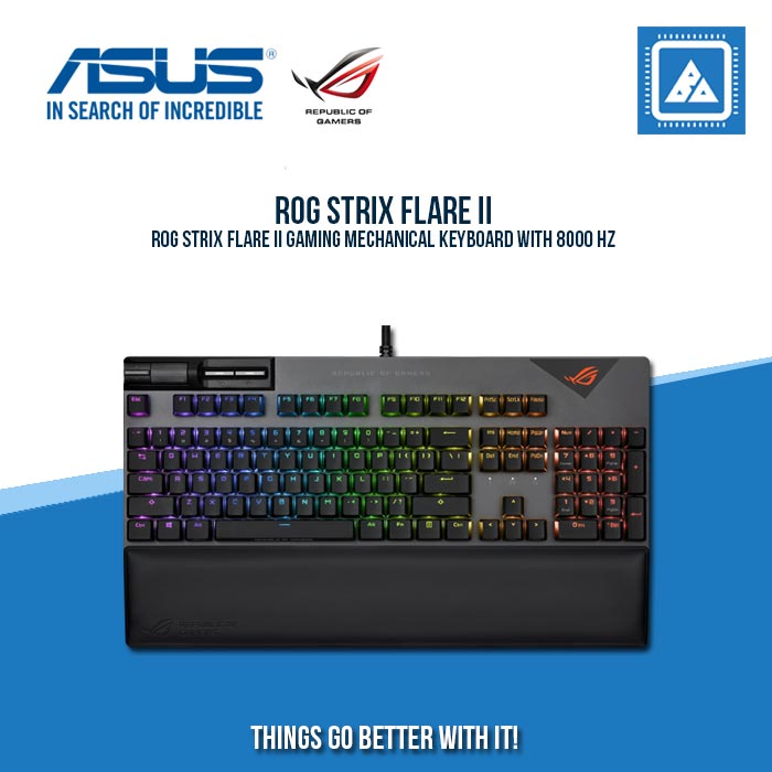 ASUS STRIX FLARE II RGB GAMING KEYBOARD (BLUE SWITCH)