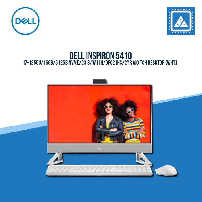 DELL INSPIRON 5410 I7-1255U /16GB/1TB+256GB NVME/MX550 2GB/23.8/W11H/OFC21HS/2YR AIO DESKTOP