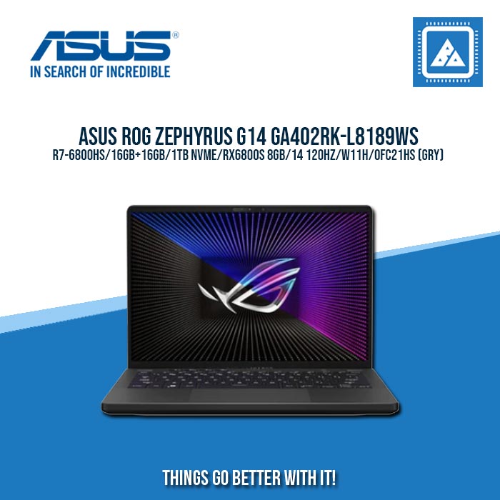 Asus ROG ZEPHYRUS G14 GA402RK-L8189WS | Gaming Laptop And AutoCAD Users