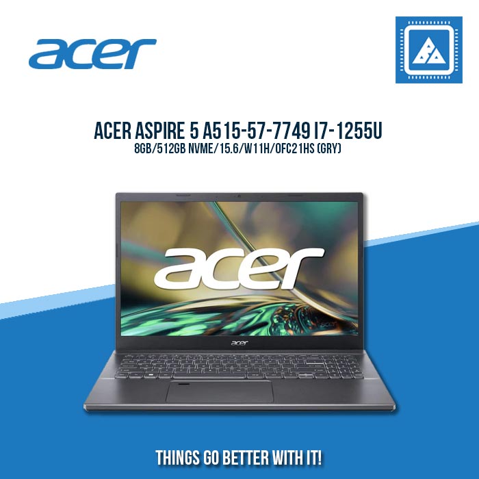 ACER ASPIRE 5 A515-57-7749 I7-1255U | Best for Students and Freelancers Laptops