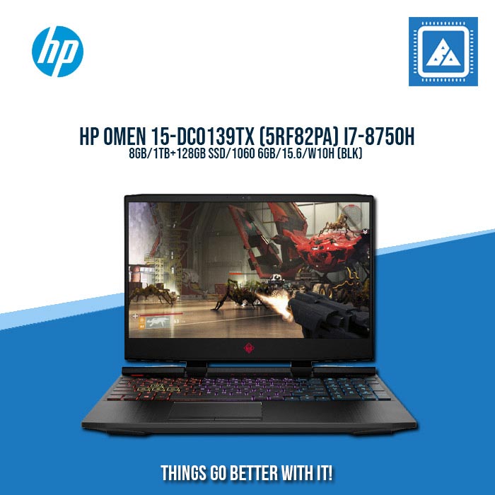 HP OMEN 15-DC0139TX (5RF82PA) I7-8750H | Gaming Laptop And AutoCAD Users