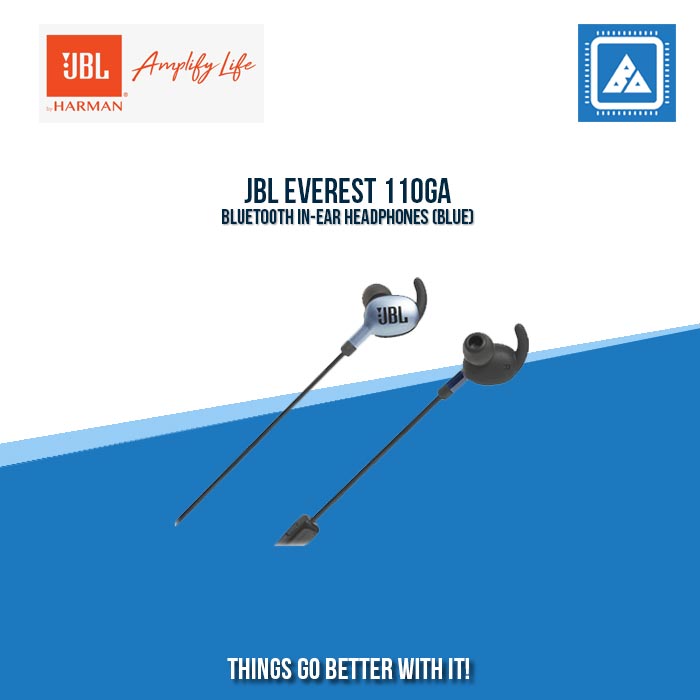 JBL EVEREST 110GA BLUETOOTH IN-EAR HEADPHONES (BLUE)
