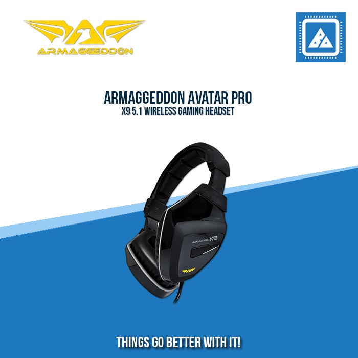 ARMAGGEDDON AVATAR PRO X9 5.1 WIRELESS GAMING HEADSET