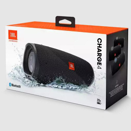 JBL CHARGE4 WITH PORTABLE BLUETOOTH SPEAKER (BLACK) – BlueArm