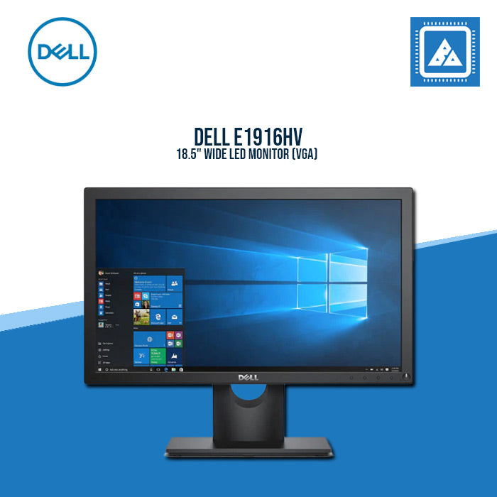 DELL E1916HV 18.5" WIDE LED MONITOR (VGA)
