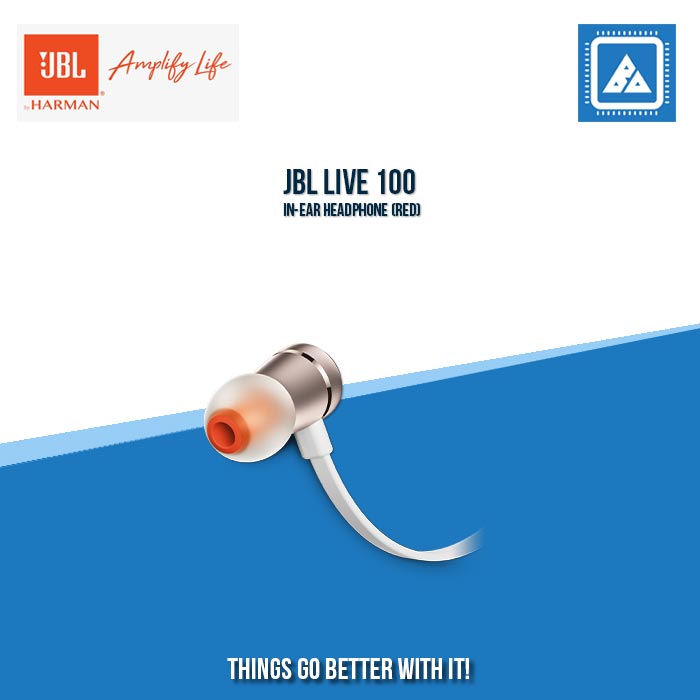 JBL T290 IN-EAR HEADPHONES (GOLD)