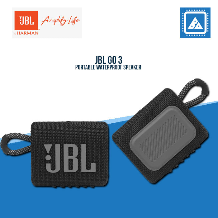 JBL GO3 PORTABLE BLUETOOTH SPEAKERS