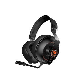 COUGAR HEADSET PHONTUM ESSENTIAL BLACK/STEREO/DRIVER 40MM/INSEPARABLE MICROPHONE TYPE