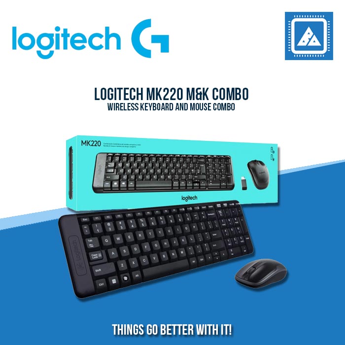 LOGITECH WIRELESS KEYBOARD + MOUSE MK220