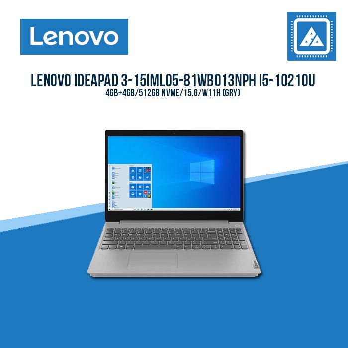 LENOVO IDEAPAD 3-15IML05-81WB013NPH I5-10210U Best for Students and Freelancers