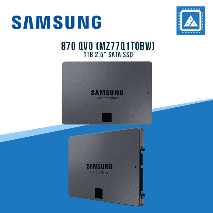 SAMSUNG 1TB 2.5" SATA SSD 870 QVO