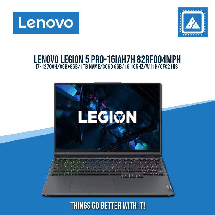 LENOVO LEGION 5 PRO-16IAH7H 82RF004MPH I7-12700H | Gaming Laptop And AutoCAD Users