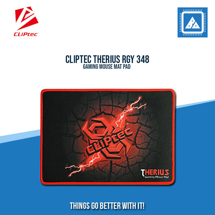 CLIPTEC THERIUS RGY 348 GAMING MOUSE MAT PAD