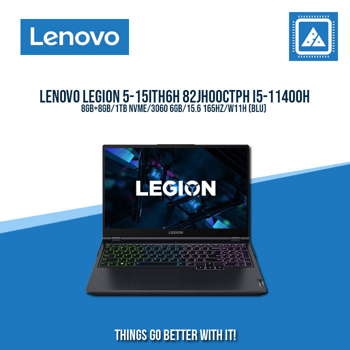 LENOVO LEGION 5-15ITH6H 82JH00CTPH I5-11400H | Gaming Laptop And AutoCAD Users