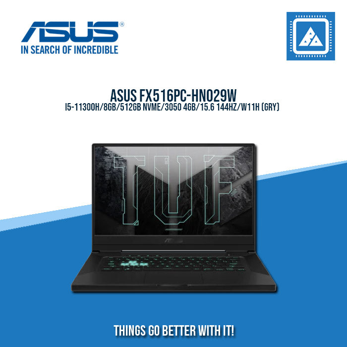 ASUS TUF DASH FX516PC-HN029W I5-11300H | Gaming Laptop And AutoCAD Users