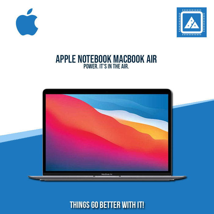 APPLE MACBOOK AIR RETINA W/ TOUCHBAR 13" M1 CHIP 8C/8GB/256GB SSD (MGN63PP/A) SPACEGRY